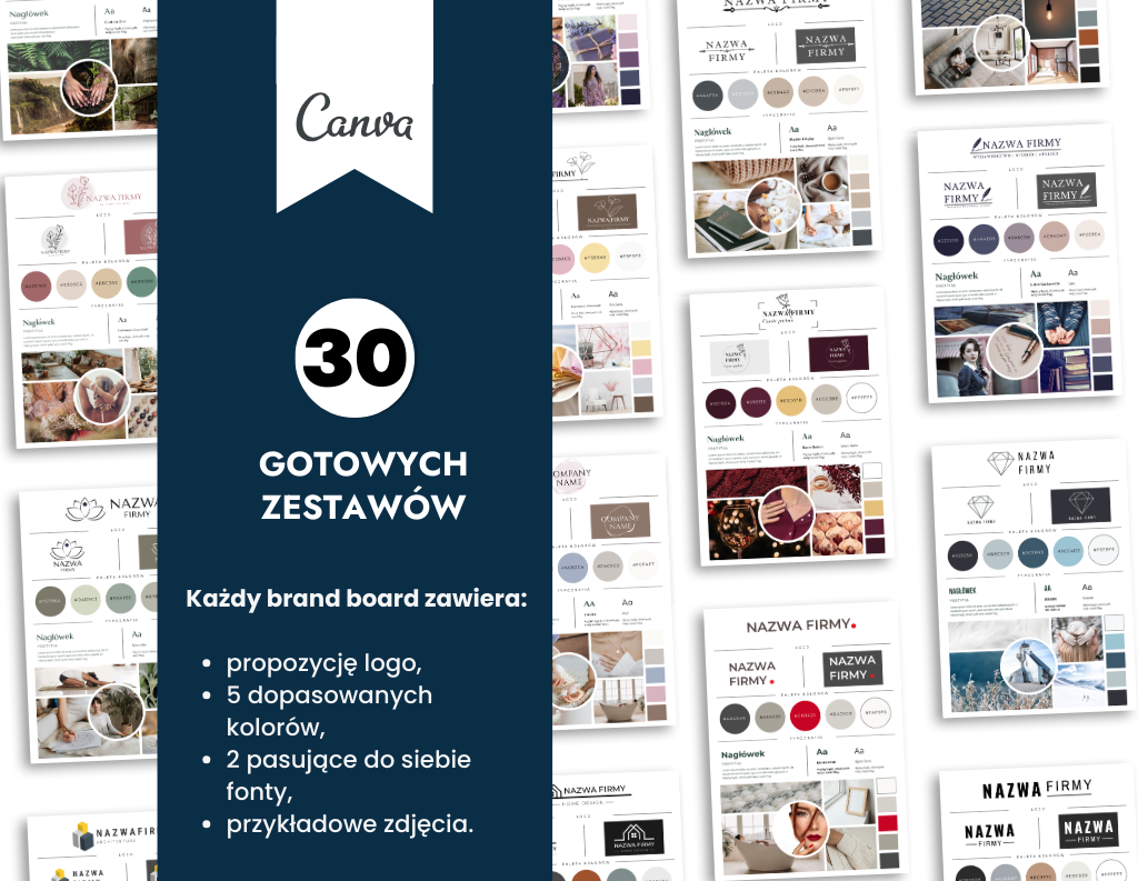 30 brand boardów